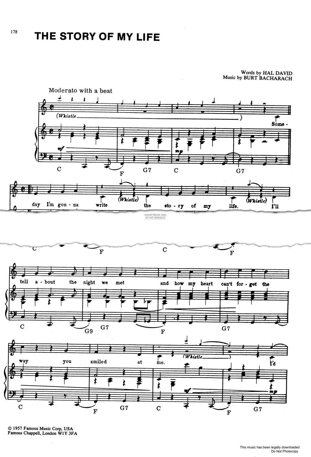 gallery: The Story Of My Life, Marty Robbins, Gesang, Klavier