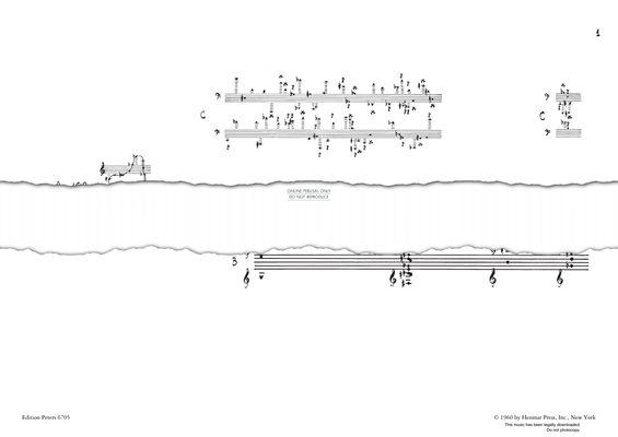 gallery: Concert for Piano and Orchestra, John Cage, Klavier