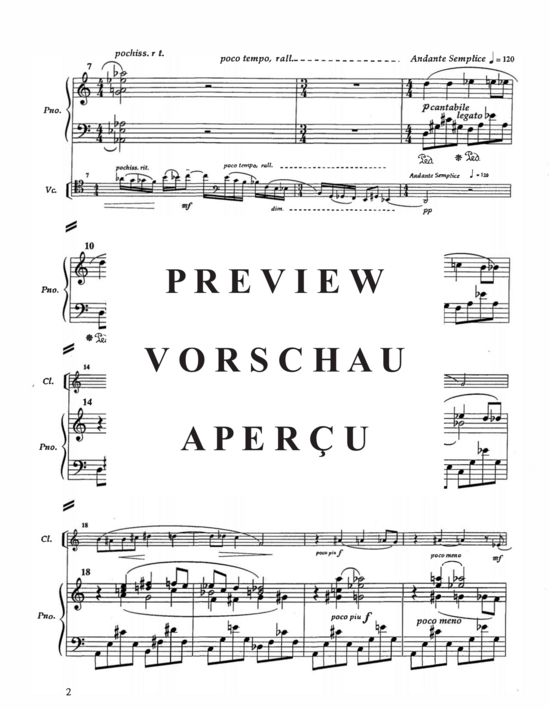 Product gallery: Page 5 of 21 Short Story , , (flute, clarinet, oboe, cello and piano)