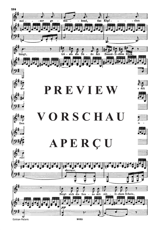 gallery: Liebesbotschaft, D.957-1 (Schwanengesang) , ,  (Gesang hoch + Klavier)
