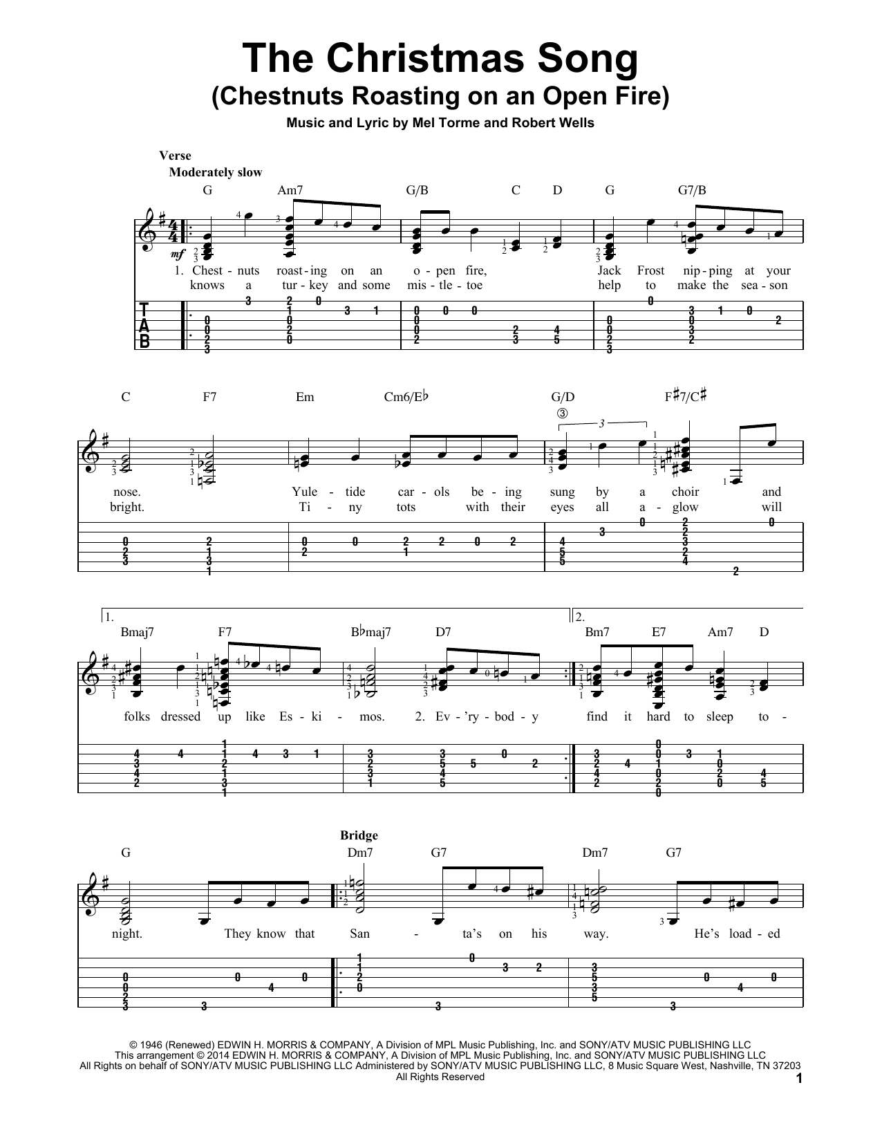 Produktbild zu: The Christmas Song (Chestnuts Roasting On An Open Fire)