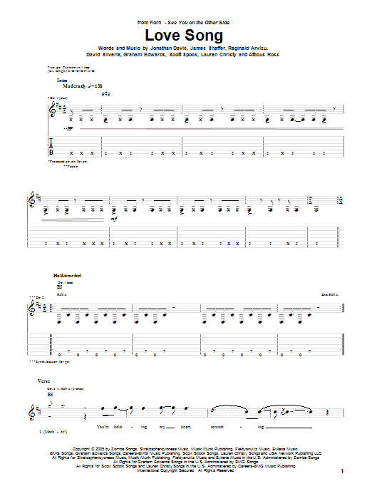 Produktgalerie: Seite 1 von 1 Love Song, Korn, Gitarre