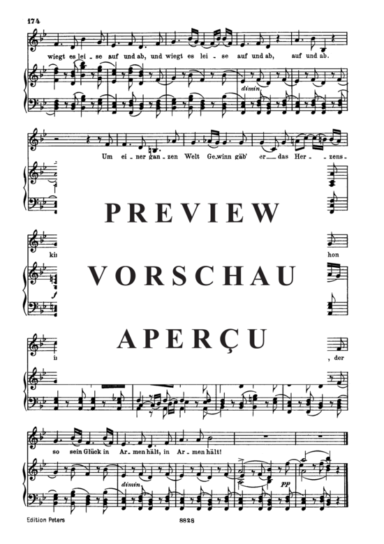 Product gallery: Page 4 of 4 Der Vater mit dem Kinde D.906, , Low Voice and Piano