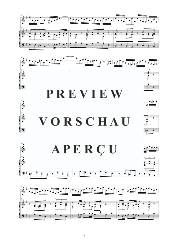 Product gallery: Page 5 of 11 Violin Sonate in E-Moll BWV 1034R, , Violin and Harpsichord/Piano