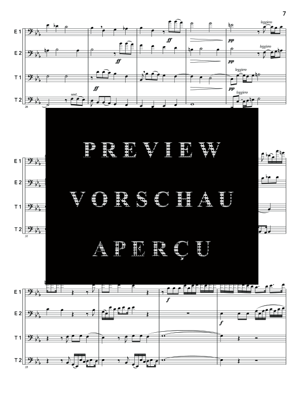 Product gallery: Page 11 of 11 Quattro Canzoni, , (Tuba Quartett EETT)