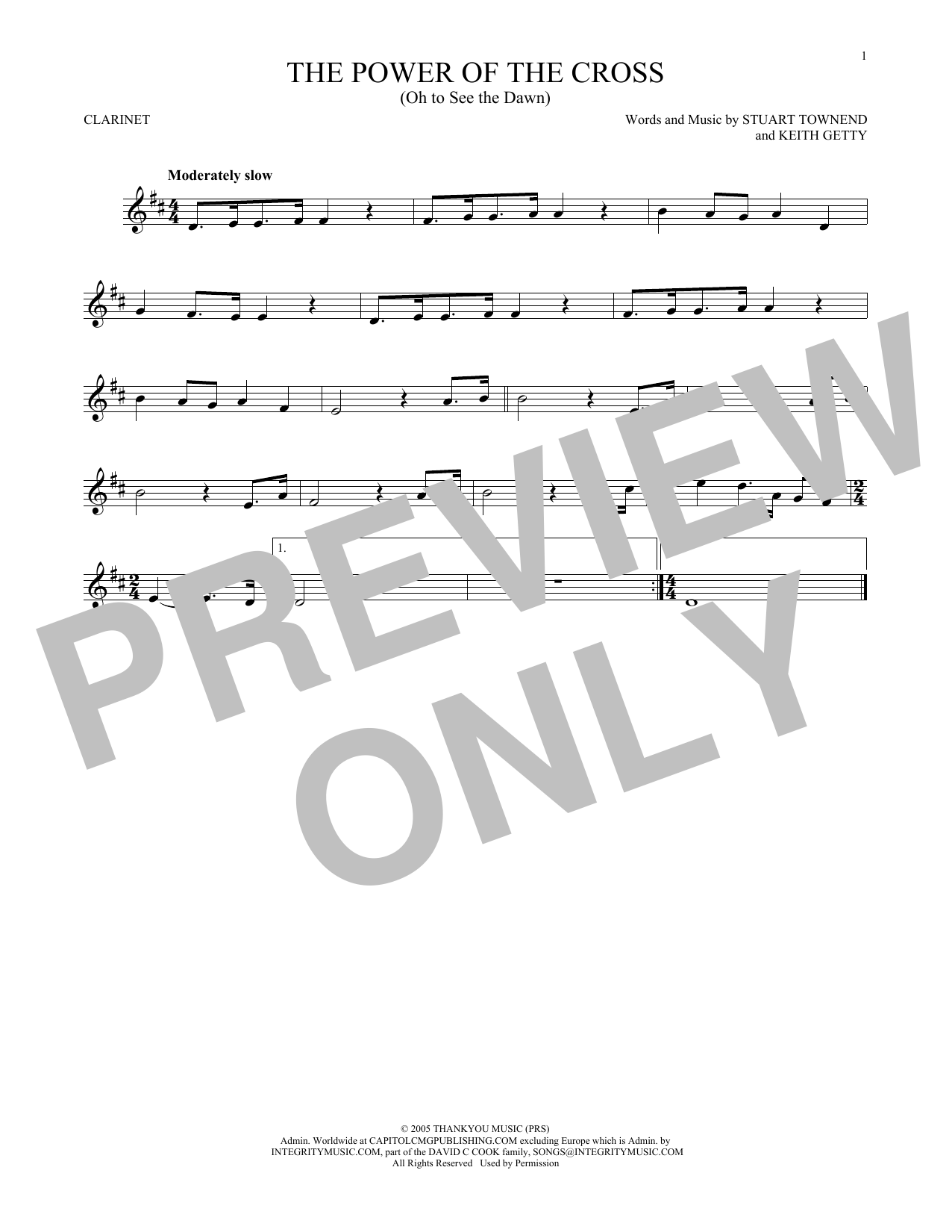 Product gallery: Page 1 of 1 The Power Of The Cross (Oh To See The Dawn), Keith & Kristyn Getty