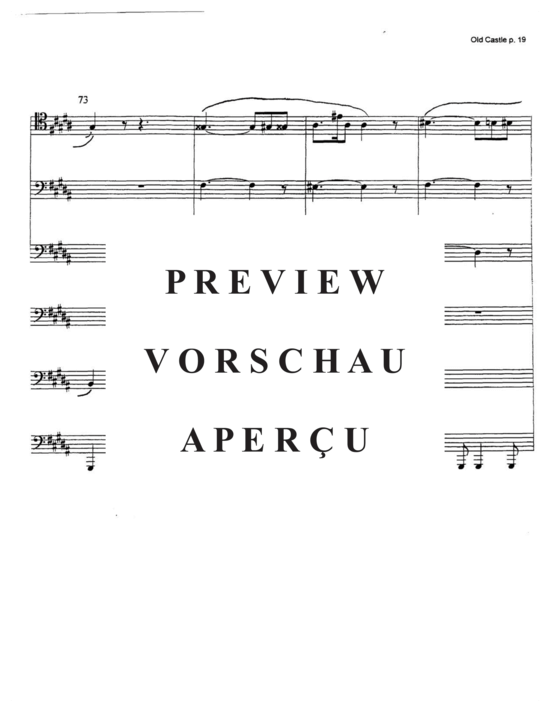 Produktgalerie: Seite 21 von 21 The Old Castle , , (Tuba Ensemble EEETTT)