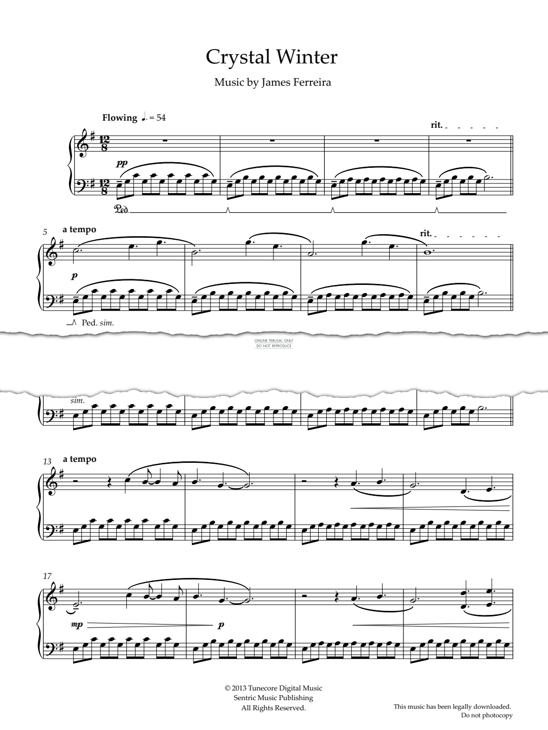 Produktgalerie: Seite 1 von 1 Crystal Winter, James Ferreira, Klavier