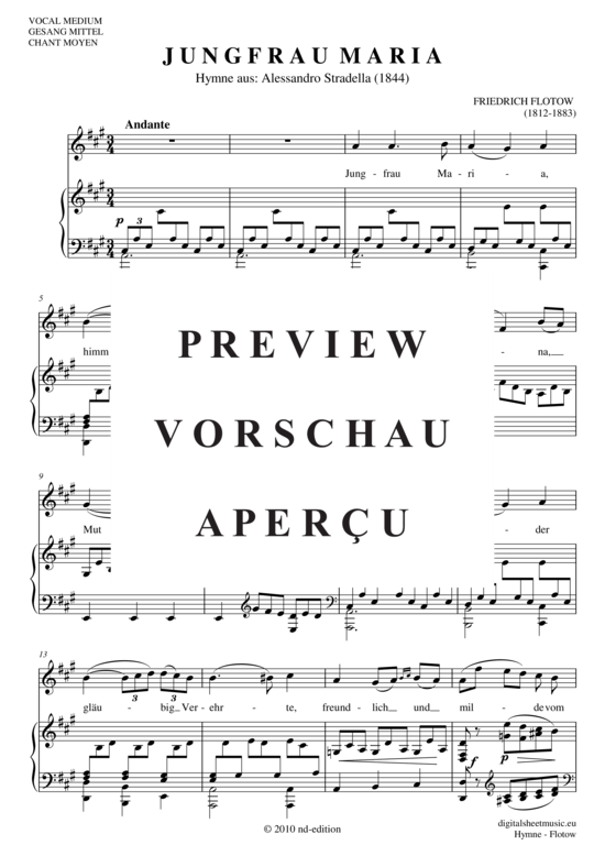Product gallery: Page 2 of 4 Jungfrau Maria (Hymne) , ,  (medium E´ - Fis´´)