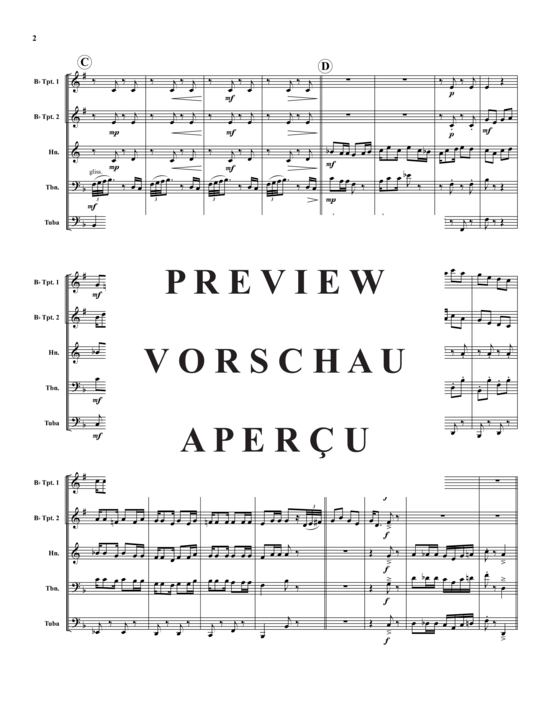 Produktgalerie: Seite 4 von 9 Piccadilly (1904) , ,  (Blechbläserquintett)