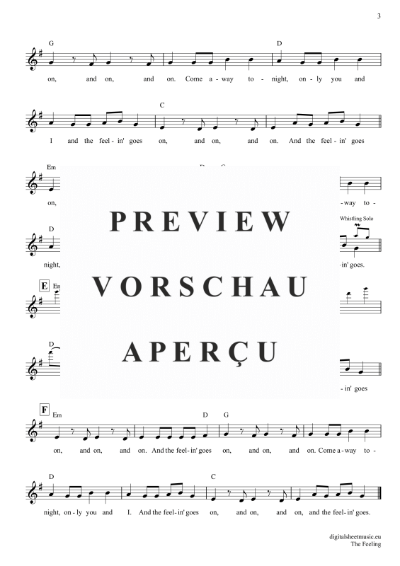 Product gallery: Page 4 of 4 The Feeling, Frequencies, Lost, (Keyboard)