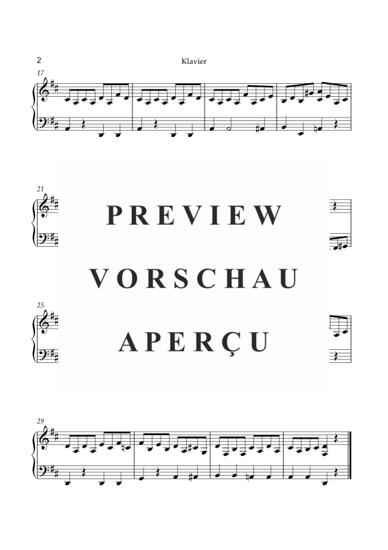 Product gallery: Page 7 of 8 Europahymne - Ode an die Freude, , Violin and Piano