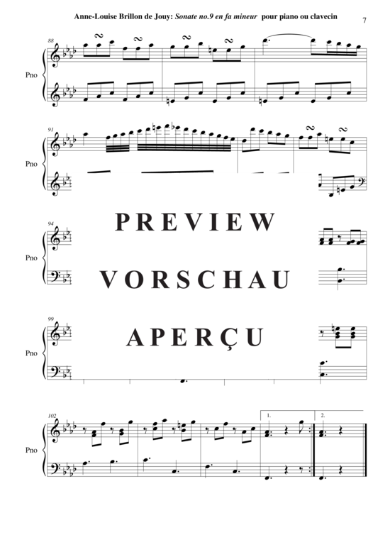 Product gallery: Page 8 of 13 Sonata no. 9 in f minor , Horvath, Nicolas, (Klavier/Cembalo Solo)