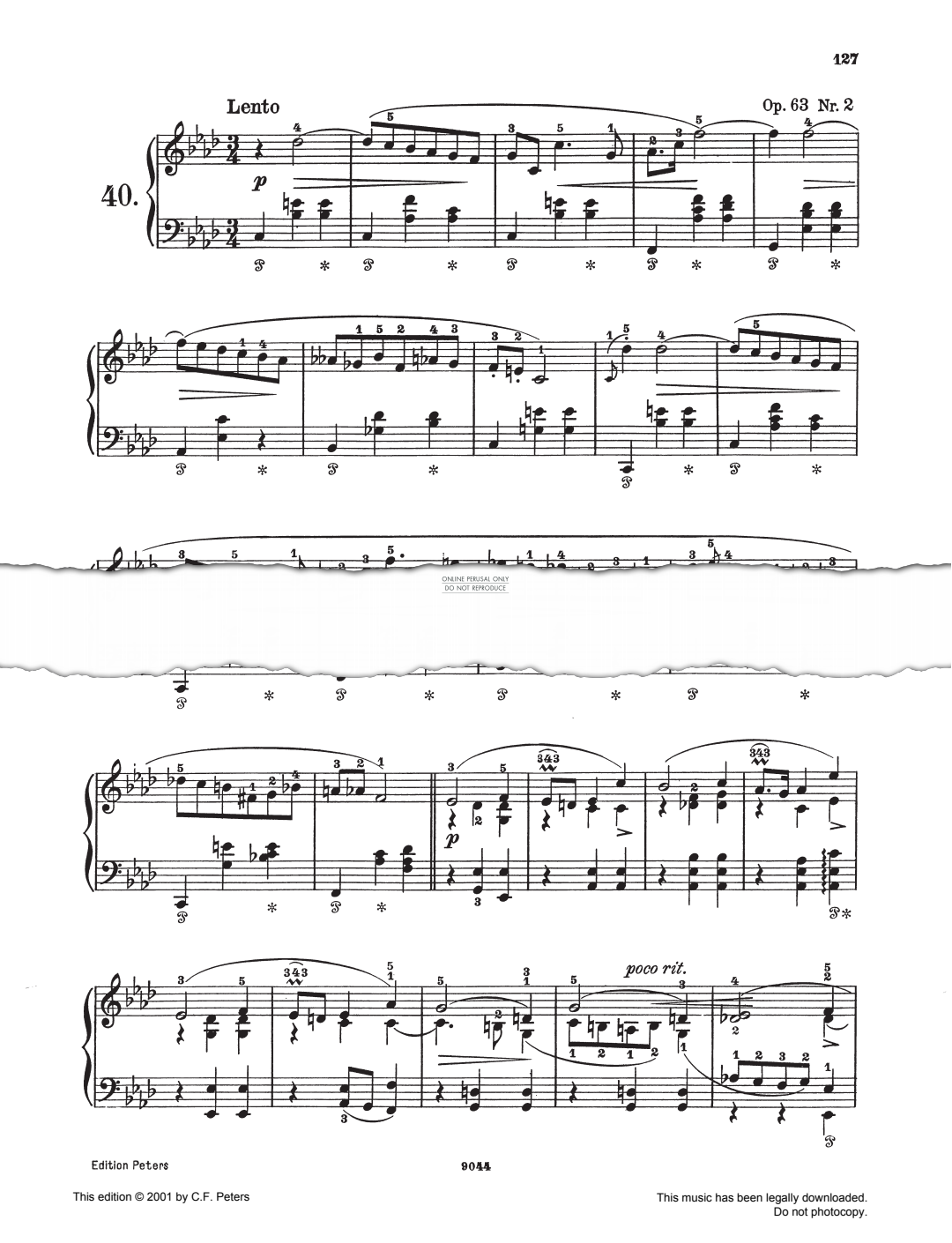 Produktbild zu: Mazurkas Op. 63 No. 2