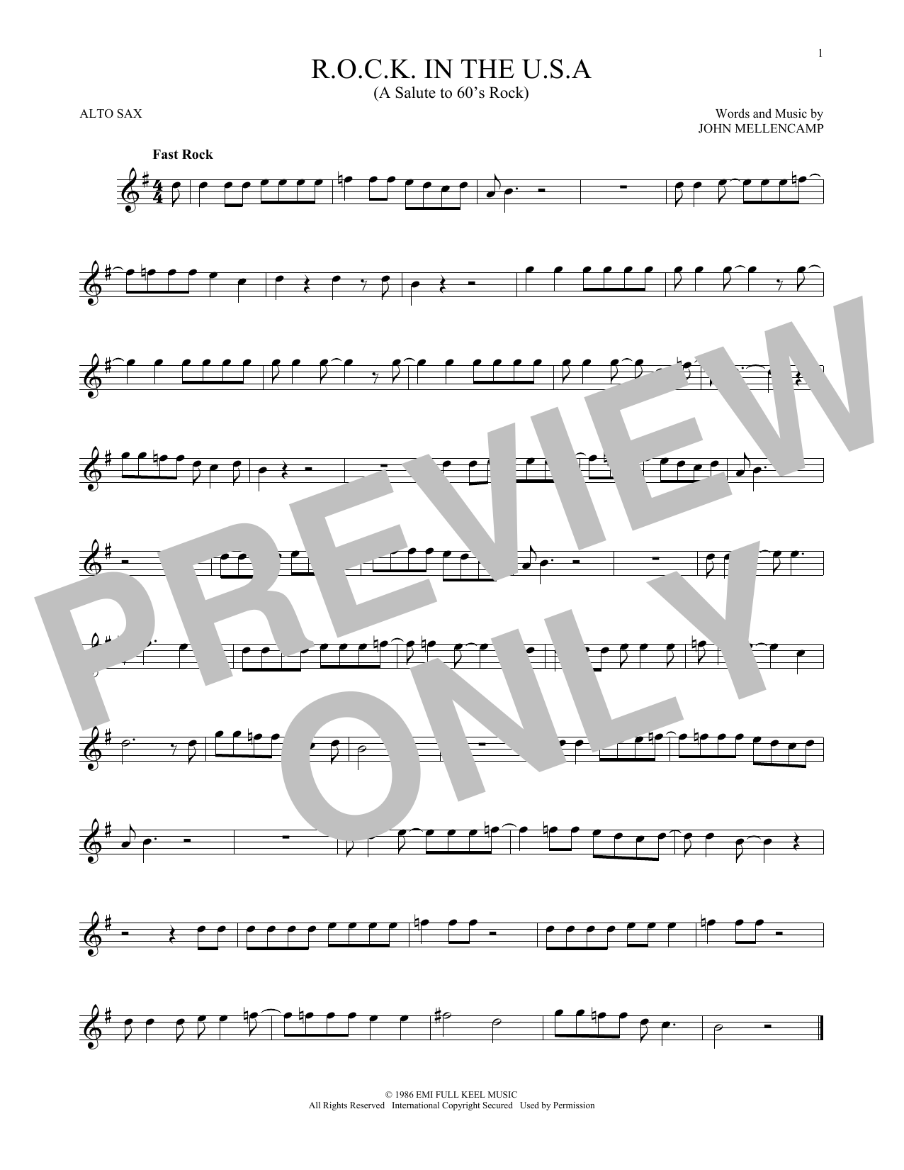 Product gallery: Page 1 of 1 R.O.C.K. In The U.S.A. (A Salute To 60's Rock), John Mellencamp