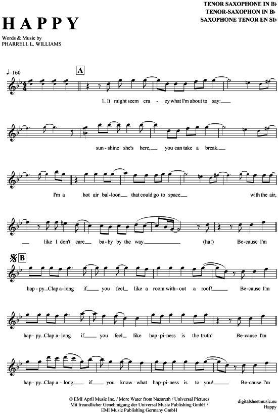 Happy (Pharrell Williams) 