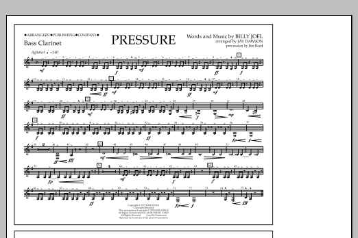 Produktbild zu:  Pressure - Bass Clarinet - Jay Dawson