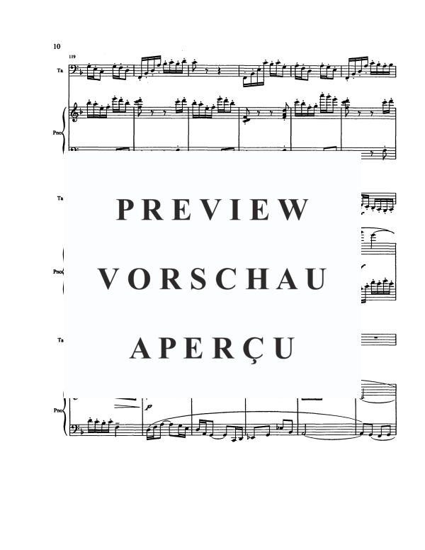 Produktgalerie: Seite 11 von 11 Suite No. 4, , Tuba und Klavier