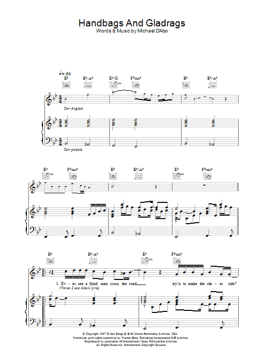 Produktbild zu: Handbags And Gladrags (theme from The Office)