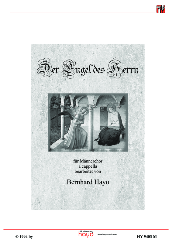 Product picture to: Der Engel des HerrnTraditional