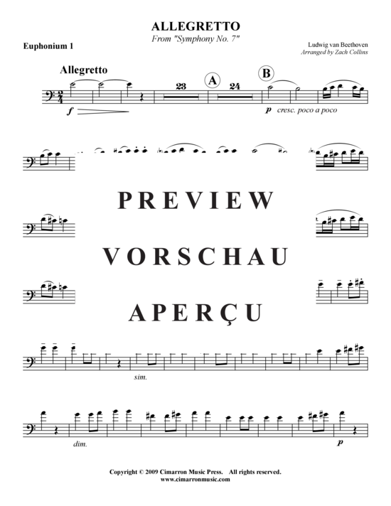 Product gallery: Page 16 of 21 Allegretto , , (Tuba-Ensemble, EEETTT)