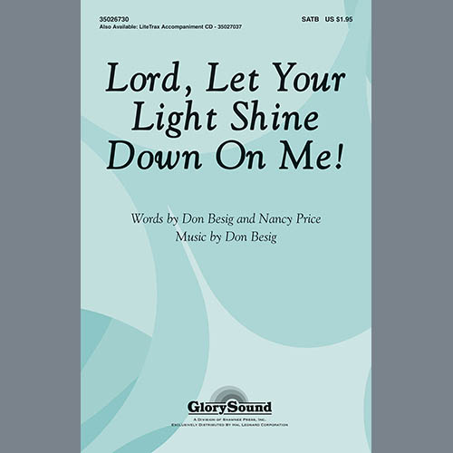 cover: Lord, Let Your Light Shine Down On Me!, Don Besig, Chor