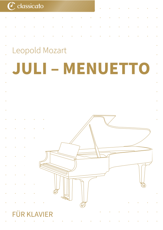 Produktbild zu: Juli - MenuettoLeopold Mozart