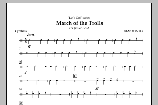 Produktgalerie: Seite 1 von 1 March of the Trolls - Cymbals, , Ensemble