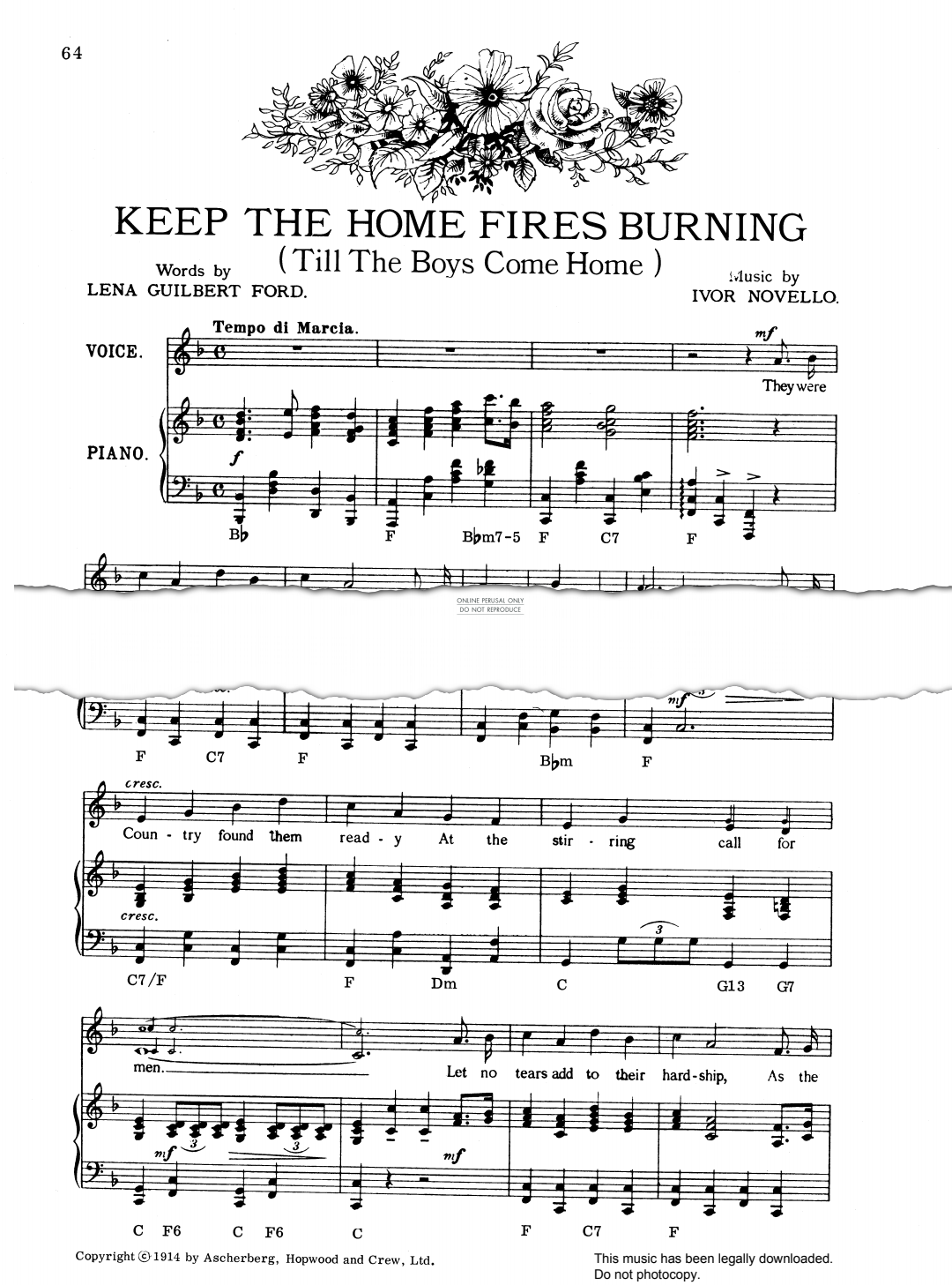 Produktbild zu: Keep The Home Fires Burning (Till The Boys Come Home)
