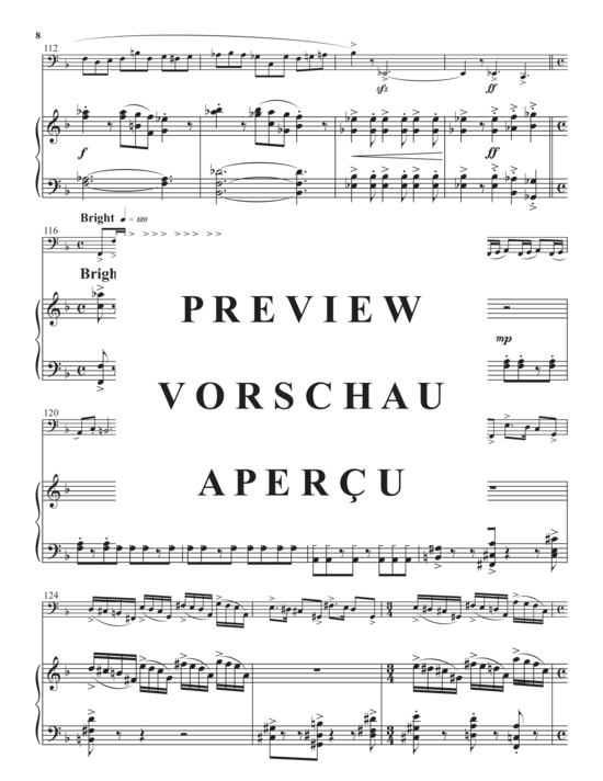 Product gallery: Page 10 of 21 Concertino , , (tuba + piano)