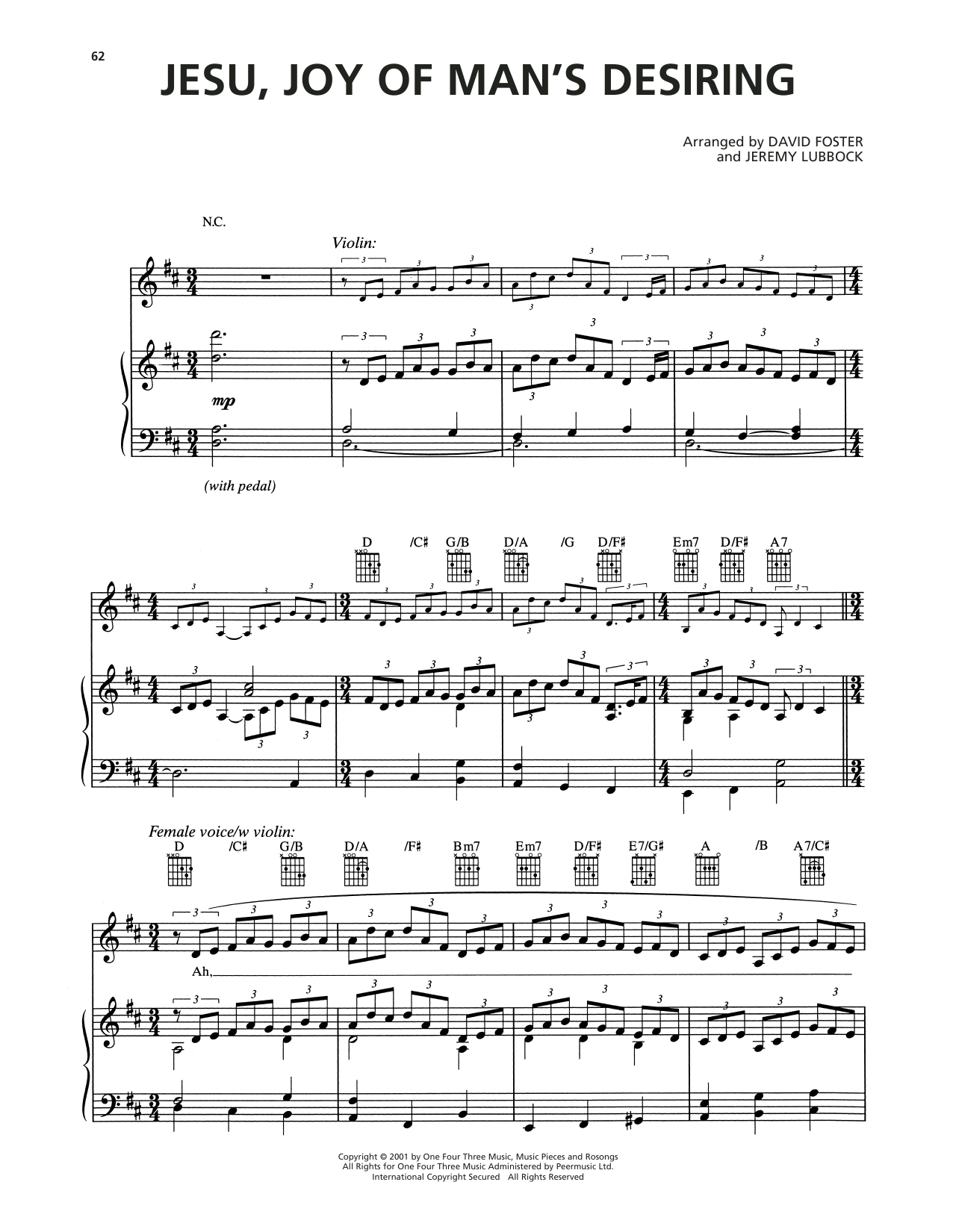 Produktbild zu: Jesu, Joy Of Man's Desiring