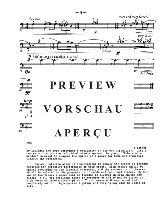 Product gallery: Page 5 of 5 Tuba Contra Mundum , , (Tuba Solo)