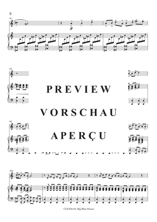Produktgalerie: Seite 9 von 13 Big Blue House , , (Flügelhorn + Klavier)