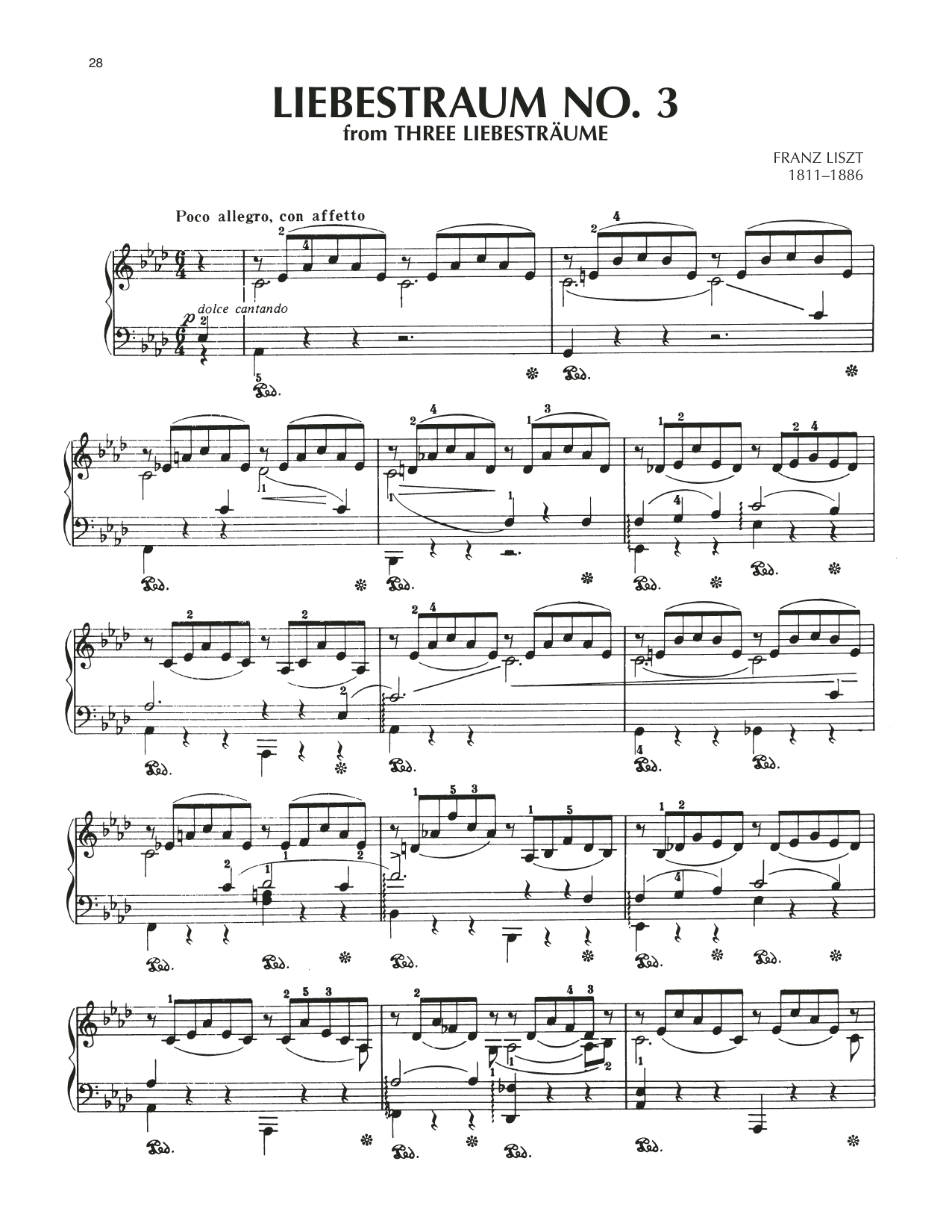 Produktbild zu: Liebestraum No. 3 (Dream Of Love)