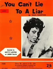 cover: You Can't Lie To A Liar, Ketty Lester, Gesang, Gitarre, Klavier