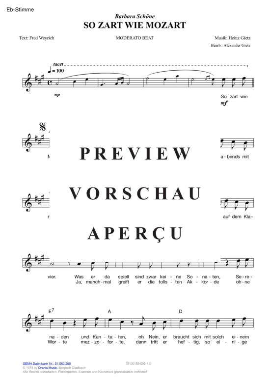 Produktgalerie: Seite 11 von 15 So zart wie Mozart , Schöne, Barbara, (Melodie-Stimmen in C/B/Es)