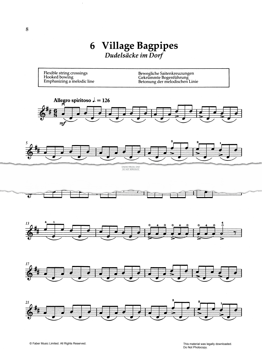 Produktgalerie: Seite 1 von 1 Village Bagpipes, Mary Cohen, Violine