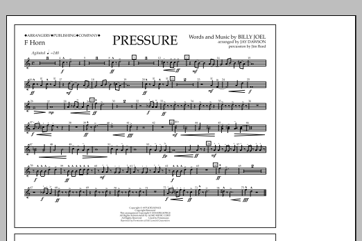 Produktgalerie: Seite 1 von 1 Pressure - F Horn, Jay Dawson, Ensemble