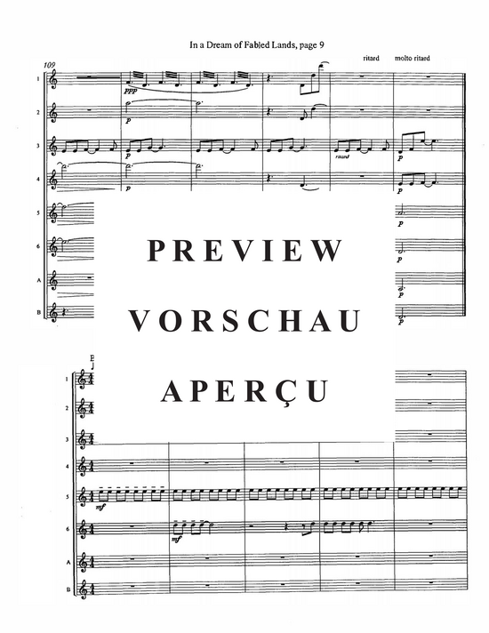 Product gallery: Page 12 of 21 In A Dream of Fabled Lands , , (6 C flutes, alto flute and bass flute)