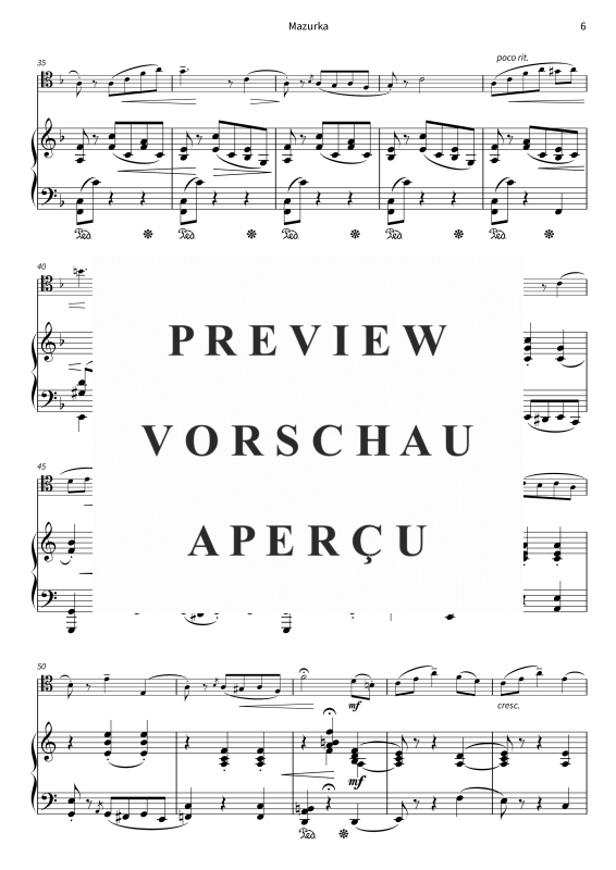 Produktgalerie: Seite 8 von 11 Vier Stücke op. 24 - Romantische Charakterstücke für Cello & Klavier - urtextnah ediert, , Violoncello und Klavier