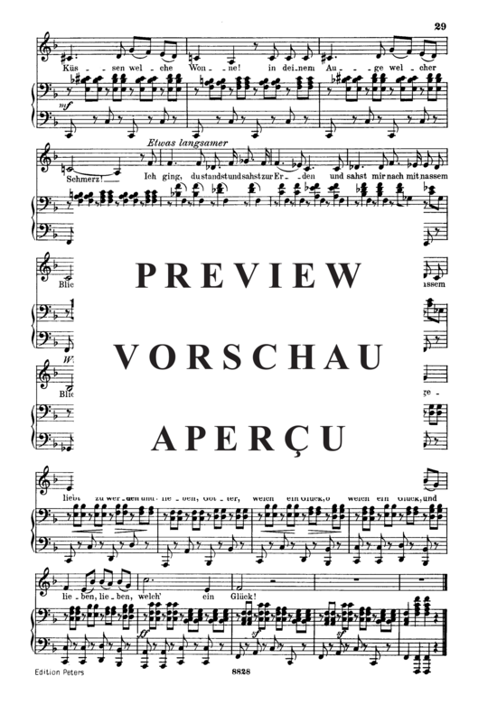 gallery: Willkomen und Abschied D.767 , , (Gesang tief + Klavier)