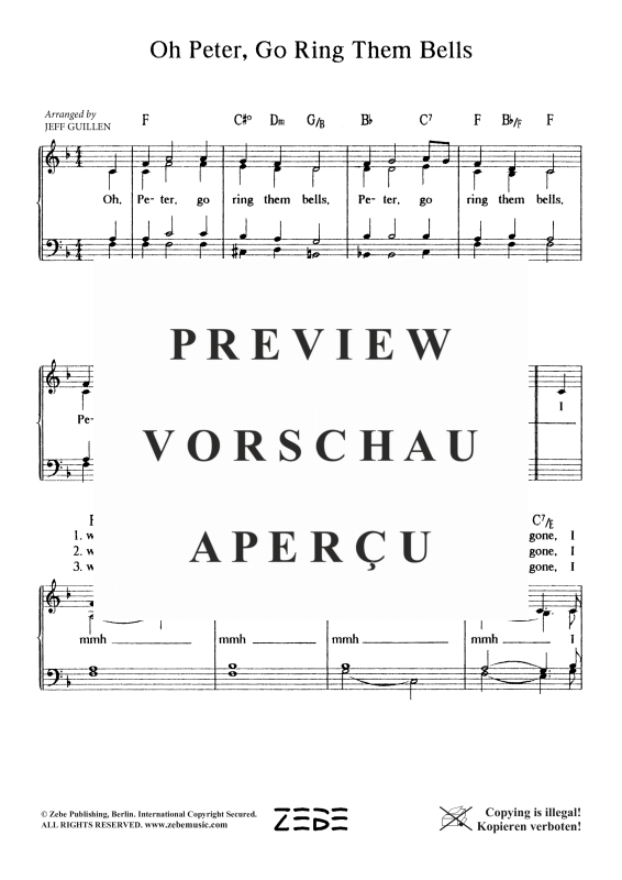 Produktgalerie: Seite 3 von 4 Oh Peter, Go Ring Them Bells, , Gemischter Chor