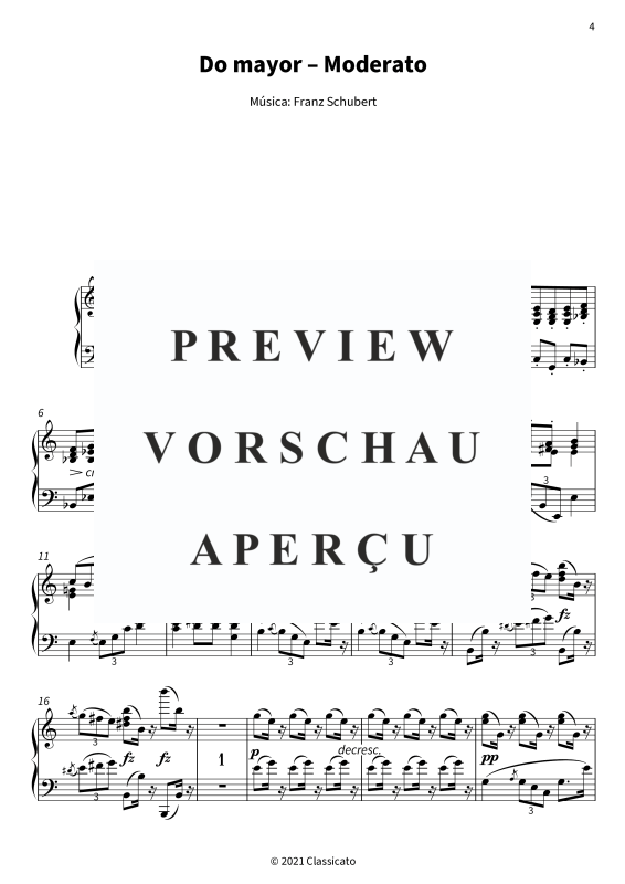 Produktgalerie: Seite 6 von 11 Momentos musicales D 780 (op. 94) - Seis piezas de carácter románticas para piano, , Klavier Solo