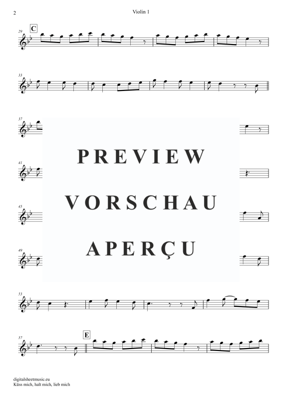 Produktgalerie: Seite 8 von 11 Küss Mich, Halt Mich, Lieb Mich, Egli, Beatrice, (Violinen Trio + Klavier)