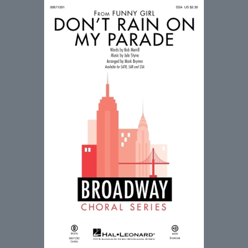 Produktbild zu: Don't Rain On My Parade (from Funny Girl) (arr. Mark Brymer)