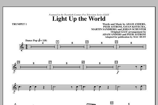 Product picture to: Light Up The World - Trumpet 1