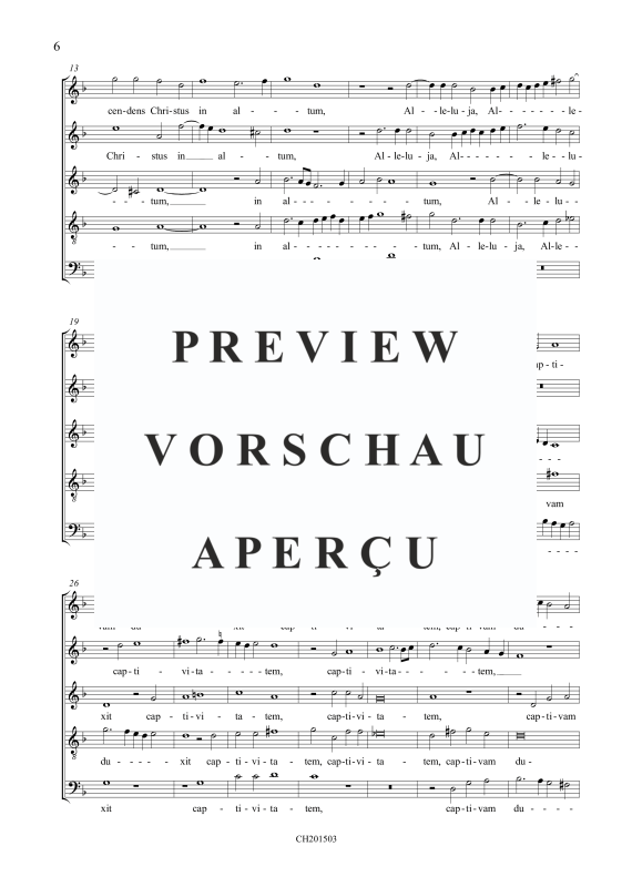 gallery: Fünfstimmige Motetten und Antiphonen, , (Gemischter Chor)