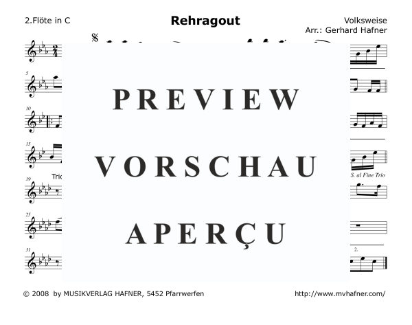 Product gallery: Page 7 of 11 Rehragout-Schottisch, , (woodwind and brass)