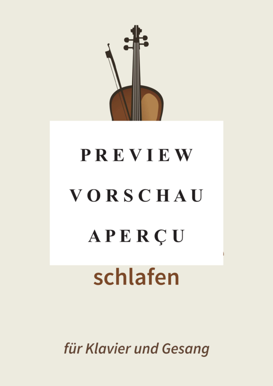 gallery: Die Blümelein sie schlafen , , (Gesang + Klavier)
