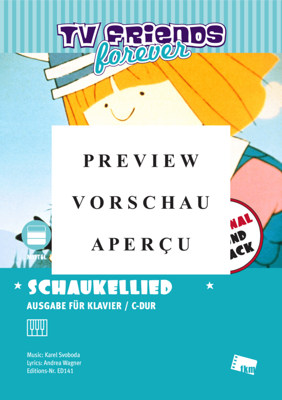 gallery: Schaukellied - A Song from the TV series Wickie (1974) , ,  (Klavier Solo)